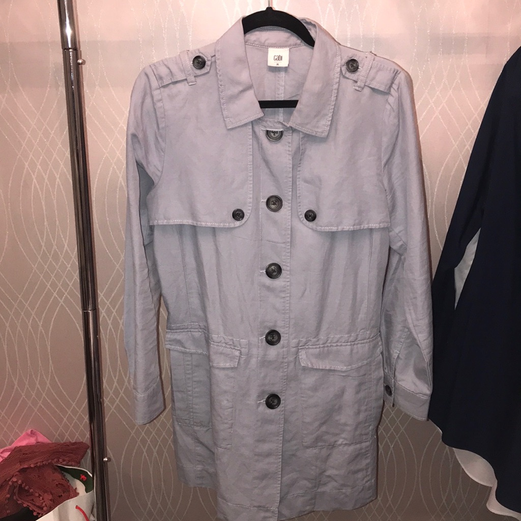 Blue Button Coat